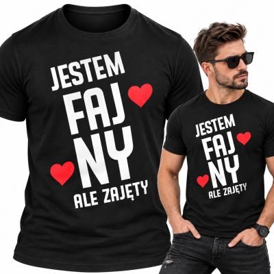 KOSZULKA ŚMIESZNA   FAJNY ALE